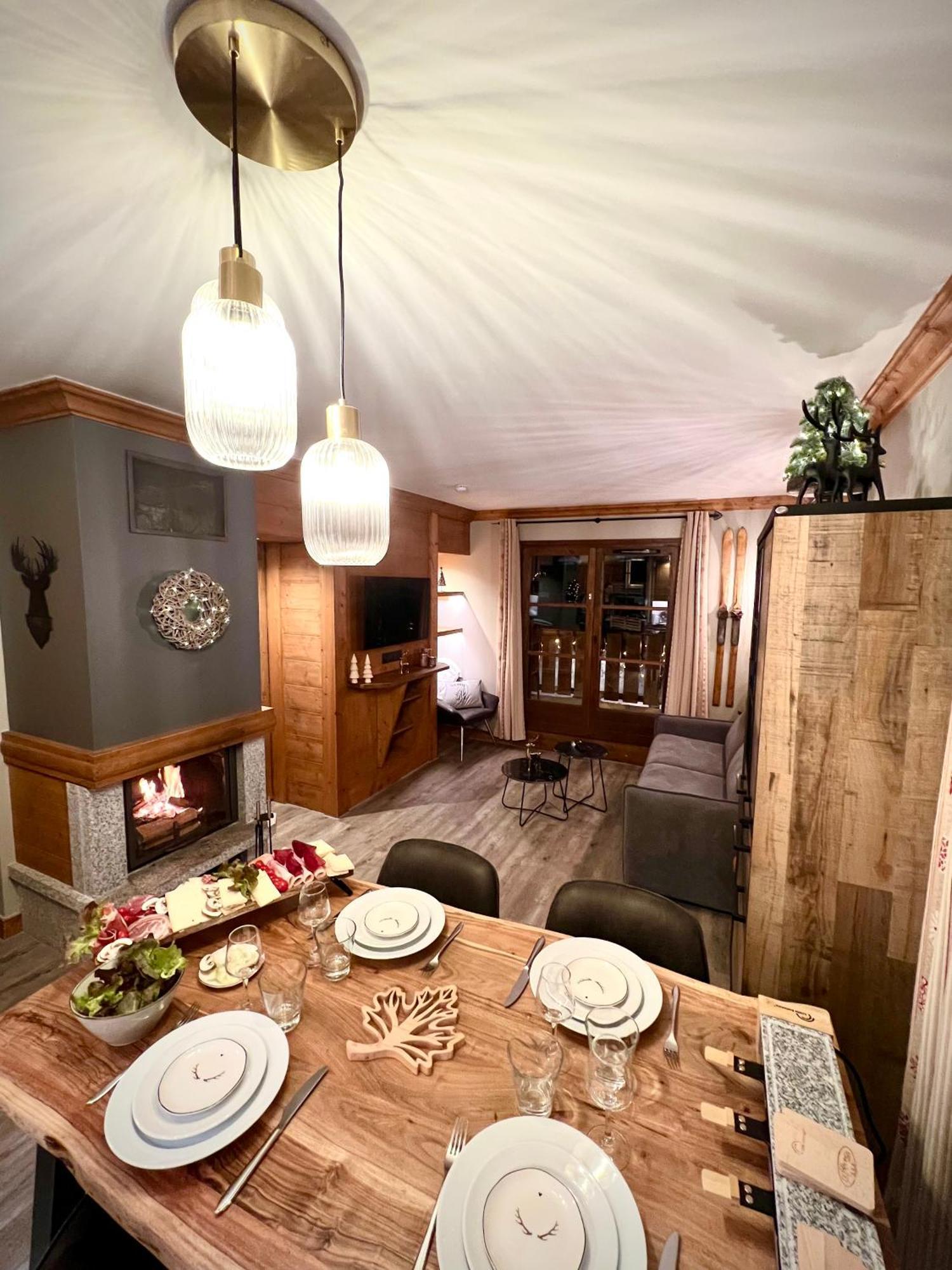 Arc 1950 - Chalet Des Lys - Appt Luxe 4 Pers Les Arcs  Exteriér fotografie